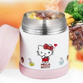 膳魔师 F3003 KT HELLO KITTY 不锈钢焖烧罐313ml