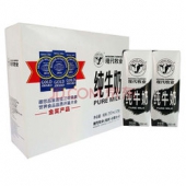 限北京：MODERN FARMING 现代牧业 尊贵常温纯牛奶 250ml×3包 4.9元