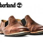 美国本土手工高端系列，Timberland Boot Company 添柏岚 真皮一脚蹬休闲鞋 3.6折$99.99  到手￥755
