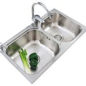 KOHLER 科勒 丽斯780mm双槽套餐+凯迪厨房龙头 944.05包邮（双重优惠）
