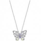 情人节礼物！SWAROVSKI 施华洛世奇 蝴蝶项链 MINI链坠 5189483  折499.5元（999，买2免1）