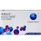 CooperVision 库博 佰视明硅水凝胶月抛3片装*2盒+同款2片送伴侣盒