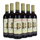 折14.8元/瓶：Vin Cupid Excellence 丘比特 红葡萄酒 750ml*6瓶  89元