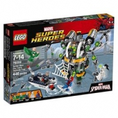 LEGO乐高 Super Heroes 超级英雄系列 76059 蜘蛛侠：章鱼博士的触手陷阱