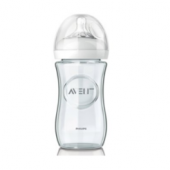 拼单好价！AVENT 新安怡 自然原生 SCF673/17 宽口径 玻璃奶瓶 240ml   60.2元（86元，3件7折）