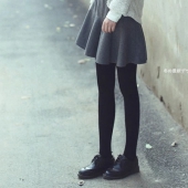月昭花林女士加绒连袜打底裤