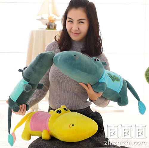 河马抱枕