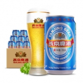 燕京啤酒 11度蓝听啤酒 330ml*24听