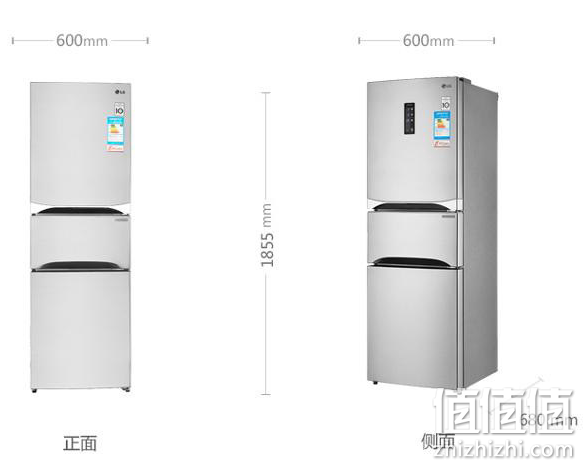 LG BCD-300WK(GR-D30PKUN)三门冰箱