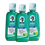 黑人（DARLIE）双重薄荷漱口水500ml*3瓶