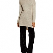 Vero Moda  Raven Posh Ls Slit Rollneck 女士长款毛衣 凑单到手约¥80
