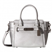 蔻驰（COACH）   Pebbled Leather Coach Swagger 21 女士斜挎包