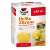 Doppelherz 双心 热柠檬VC茶 10包 折27.98元含税（50元，199-100）
