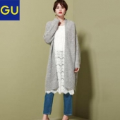 GU 极优 女装 针织开衫毛衣披肩外套 281025