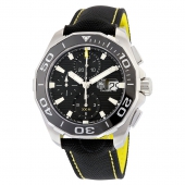 TAG Heuer 泰格豪雅 Aquaracer 竞潜系列 CAY211A.FC6361 男款机械腕表  Cal16机芯 硬朗阳刚