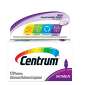 善存（Centrum） 成人女士复合维生素 120粒 延缓肌肤衰老 满足每日健康所需