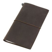 MIDORI TRAVELER'S Notebook 皮质笔记本 茶色