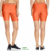 限S码，Under Armour HeatGear 女士印花紧身短裤 $9.18 到手￥75