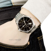 汉米尔顿（Hamilton） 卡其飞行员 46MM 自动机械男表 H64715135 星际穿越同系列