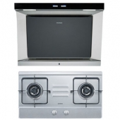 西门子（SIEMENS） LS26755TI 侧吸式吸油烟机+ ER71257MP灶具 14立方风量 四面进风优化风路