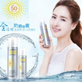 RE:CIPE 水晶防晒喷雾 SPF50+ PA+++ 150ml*3瓶 ￥129.88含税包邮（￥125+14.88-10）