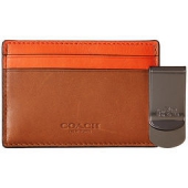 COACH 蔻驰 ID Card Case and Money Clip Set 男士卡包+现金夹套装
