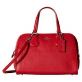 COACH 蔻驰 Pebbled Leather Nolita 女款手提单肩包