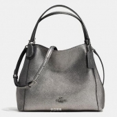 COACH 蔻驰 女士金属色手提斜跨包 4.9折 $144.99 到手￥1095