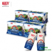 光明 莫斯利安 巴氏杀菌常温酸奶200g*6盒*4提 ￥39.9