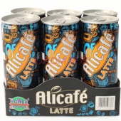 马来西亚进口 ！Alicafe 啡特力 拿铁罐装咖啡饮料 240ml*6  17.45元（34.9元，2件5折）