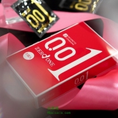 okamoto 冈本 001 避孕套 3只装*3盒 ￥99包邮（￥178-77）