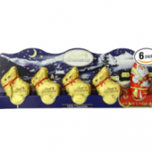 Lindt 瑞士莲牛奶巧克力圣诞礼盒 6盒