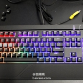 Corsair 海盗船 STRAFE RGB 惩戒者 机械键盘 红轴 Prime会员免费直邮含税到手￥851