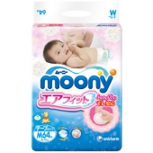 MOONY 尤妮佳 婴儿纸尿裤 M64片 日本进口 无刺激