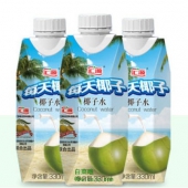 汇源 椰子水 330ml/瓶*8瓶 ￥29.9