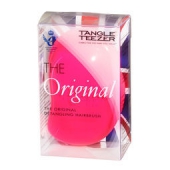 英国Tangle Teezer 经典家用美发梳 玫红色 11*7*5cm