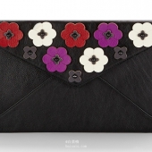 Rebecca Minkoff 瑞贝卡明可弗 女士真皮印花信封手拿包 Prime会员免费直邮到手￥503.52