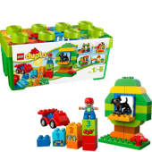 乐高（LEGO）  Duplo 得宝系列 乐高得宝多合一趣味桶 10572