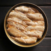 Riga Gold里加 金牌油浸烟熏小鲱鱼160g*2件