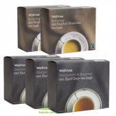 Waitrose 英式早餐茶包250g*2盒 + 伯爵茶包250g*3盒 ￥149包邮包税（￥169-20）