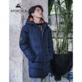 SPORTICA 斯波帝卡 男士中长款棉衣外套