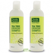 Thursday Plantation 星期四农庄 茶树日常洗发水 250ml*2瓶 ￥89包邮包税（￥109-20）