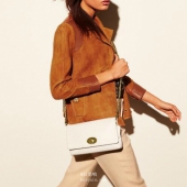 COACH 蔻驰 女士小牛皮链条挎包 $109.99 到手￥825