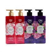 ON:THE BODY 沐浴露  (梦幻粉色香水500ml*2瓶+浪漫邂逅香水500ml*2瓶)*2套