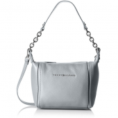 汤米·希尔费格（Tommy Hilfiger） Eloise Mini Hobo  女士真皮单肩斜挎包