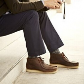 其乐（Clarks） Stinson Hi 袋鼠靴 穿着舒适