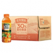 农夫果园 30%混合果蔬汁(胡萝卜+苹果+橙) 500ml*15瓶 19.9元（49.9-30）