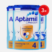 英国 Aptamil 爱他美 婴儿奶粉4段*3（2-3周岁宝宝）800g