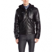 Lucky Brand Archibald 男士仿皮夹克