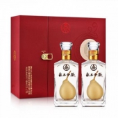 五粮液 永不分梨 375ml*2瓶 白酒礼盒